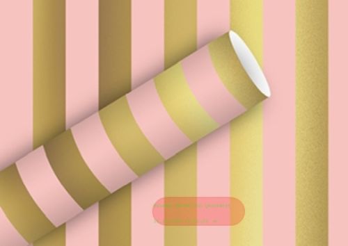 Bild von Geschenkpapier Rollen 2m x 70cm, Big Stripe think pink - VE 5
