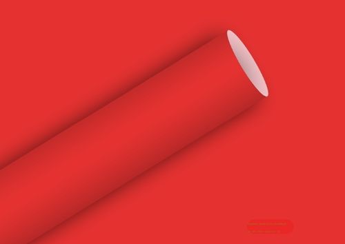 Bild von Geschenkpapier Rollen 2m x 70cm, By Nature Krafpapier Uni rot - VE 5