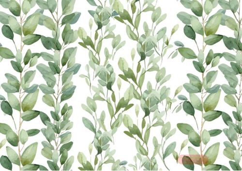 Bild von Geschenkpapier Rollen 2m x 70cm, Kraftpapier,  Soft Green - VE 5