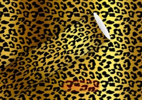 Bild von Geschenkpapier Rollen 2m x 70cm, Leo gold - VE 5