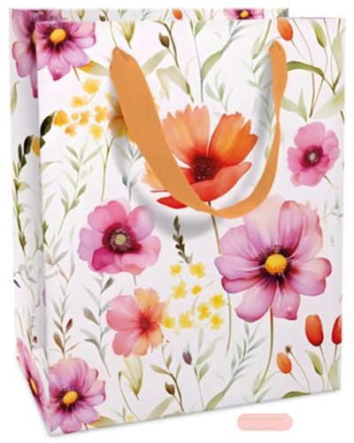 Bild von Geschenktasche laminiert matt, 11x16x5cm, Summer Morning - VE 8