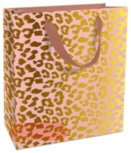 Bild von Geschenktasche matt, 18x21x8cm, Leo think pink - VE 8