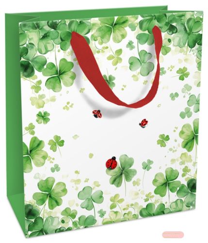 Bild von Geschenktasche matt, 18x21x8cm, Lucky You - VE 8