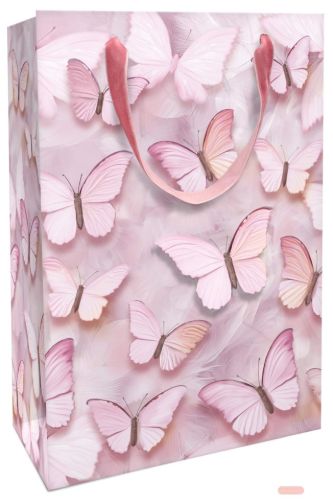 Bild von Geschenktasche matt, 24x36x13cm, Fairy Dust pale pink - VE 8