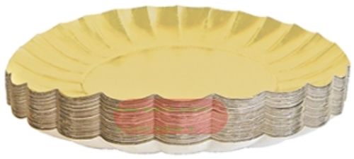 Bild von GOLD, Weihnachtsteller, Karton beschichtet, rund 26cm - VE 25