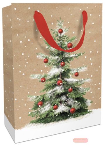 Bild von Geschenktasche matt, 26x36x13cm, My Christmas Tree - VE 8