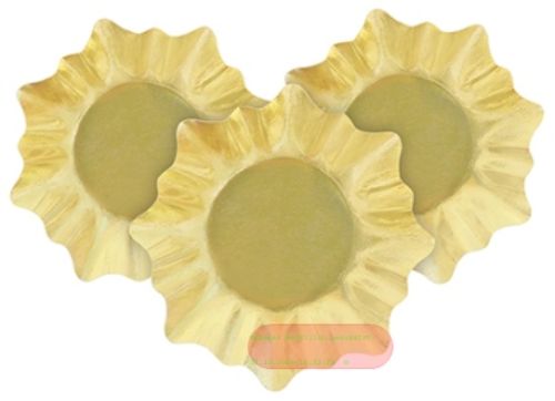 Bild von GOLD, Weihnachtsteller, Karton beschichtet, Sternform 28cm (3er-Pack) - VE 25 (Pack)