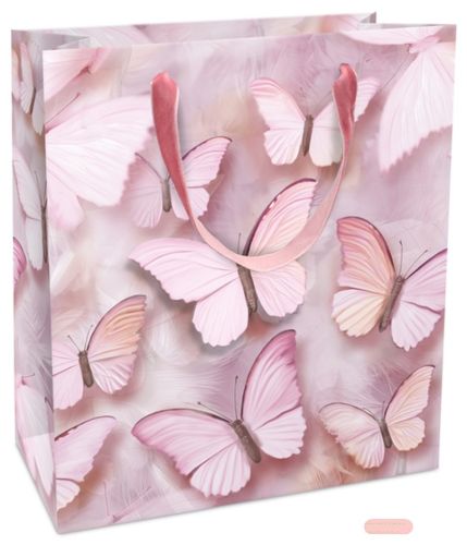Bild von Geschenktasche matt, 18x21x8cm, Fairy Dust pale pink - VE 8