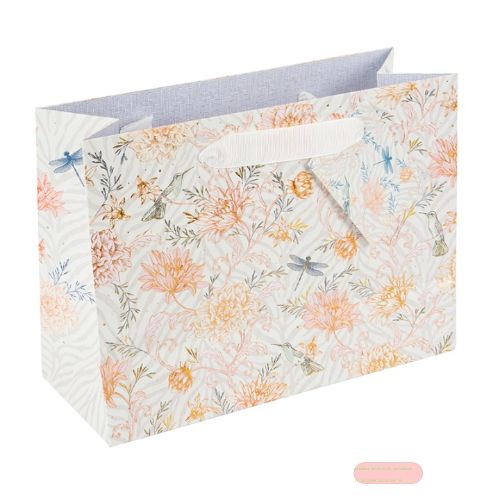 Bild von Geschenktaschen, 25x18x10cm, Hybrid Heritage apricot - VE 12