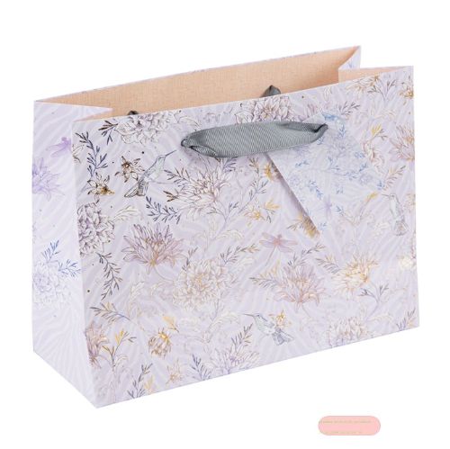 Bild von Geschenktaschen, 25x18x10cm, Hybrid Heritage flieder - VE 12