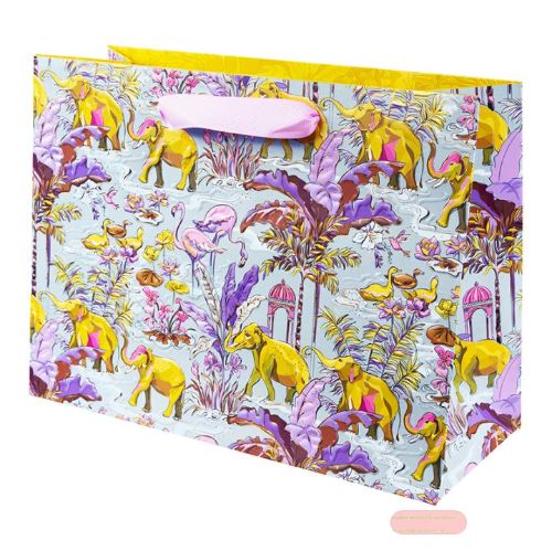 Bild von Geschenktaschen, 25x18x10cm, Insignia dark - VE 6