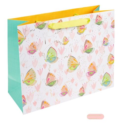 Bild von Geschenktaschen, 33x27x13cm, Mariposa - VE 12