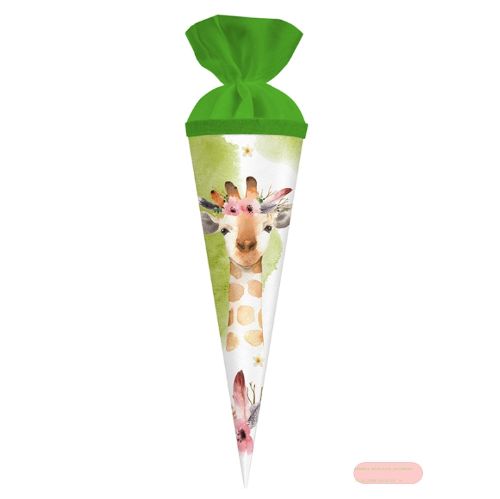 Bild von Geschenktüten 35cm Filzverschluss, Giraffe - VE 5
