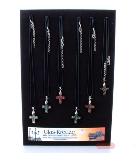 Bild von Glaskreuze im Venedig- Design ass.- VE 24