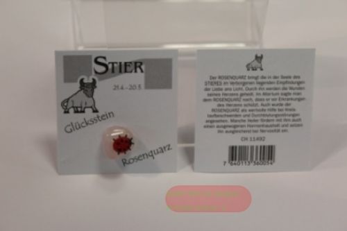 Bild von Glückstein Astro Stier - VE 12