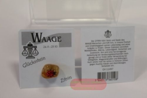 Bild von Glückstein Astro Waage - VE 12