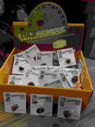 Bild von Glücksteine Astro 12 x 12 Stk. im Display assortiert