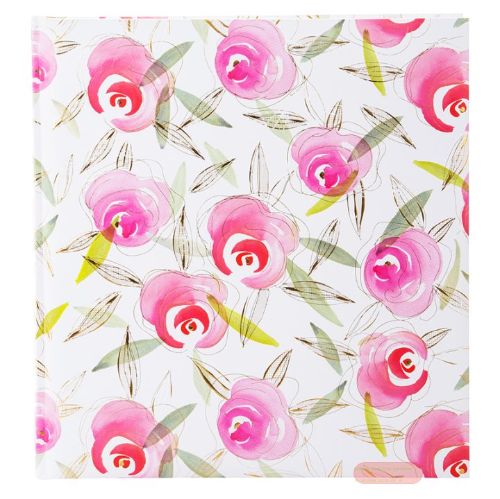 Bild von Hochzeitsfotoalbum 60 S.weiss, 30x31cm, Garden of Love