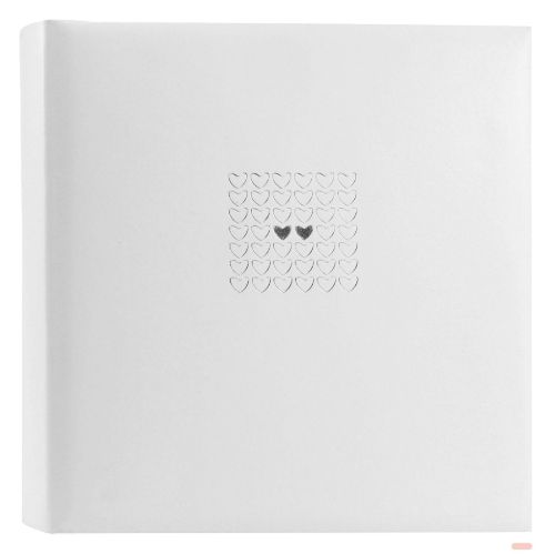 Bild von Hochzeits-Fotoalbum Elegance 30x31cm, 100 S.weiss, Kunstleder geprägt