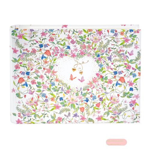 Bild von Hochzeits-Gästebuch, 50 S.weiss mit verdeckter Spirale,29x23cm, Charming Heart