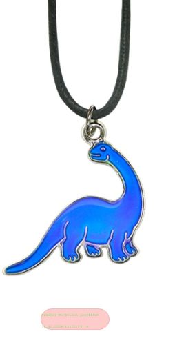 Bild von Halskette mit Blue Magic Dinosaurier-Anhänger, auf Headerkarte - VE 8