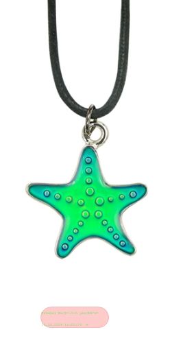 Bild von Halskette mit Blue Magic Seestern-Anhänger, auf Headerkarte - VE 8