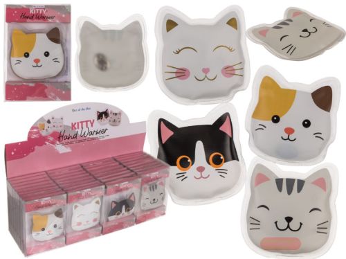 Bild von Handwärmer Katzen gemischt, ca.9x9cm, Box, Display - VE 32