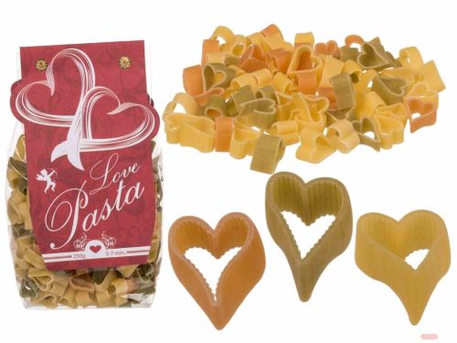 Bild von Hartweizengriessnudeln Love Pasta mit Tomaten/Spinat zweifarbig, 250g - VE 12