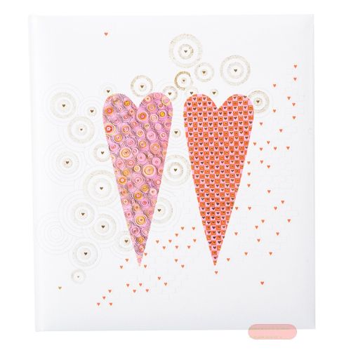 Bild von Hochzeitstagebuch 44 S.illustriert, 23x25cm, 2 Hearts