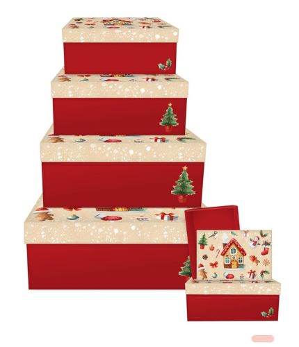 Bild von Kartonage 6er Set, grössen gemäss Katalog, My little House