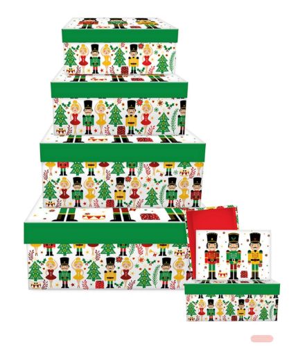 Bild von Kartonage 6er Set, grössen gemäss Katalog, Nussknackersuite