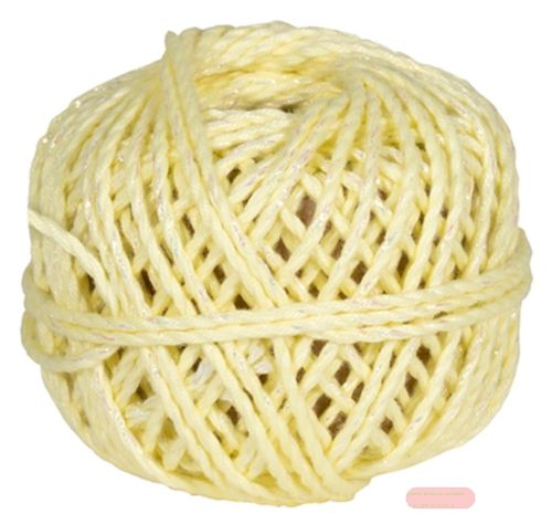 Bild von Irisé-Kordel, Knäuel gedreht, 2mm x 10m, gelb - VE 10