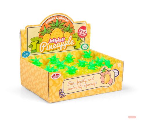 Bild von JELLYBALL PINEAPPLE, Ananas, ca.11cm, Display - VE 12