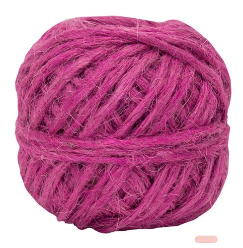 Bild von Jutekordel, Knäuel gedreht, 2mm x 10m, berry - VE 10