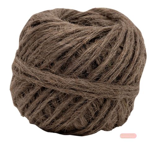 Bild von Jutekordel, Knäuel gedreht, 2mm x 10m, braun - VE 10