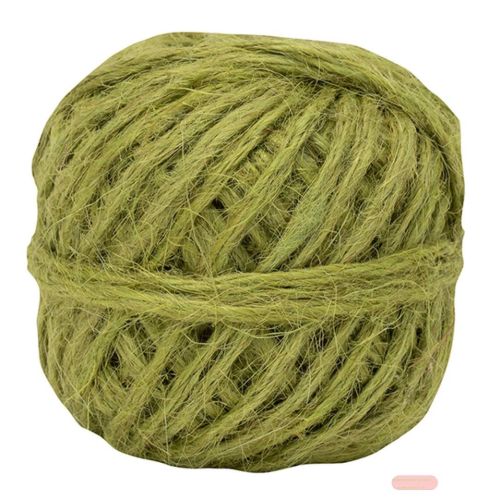 Bild von Jutekordel, Knäuel gedreht, 2mm x 10m, moos - VE 10