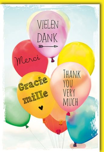 Bild von Karte Danke PK 279 - VE 6