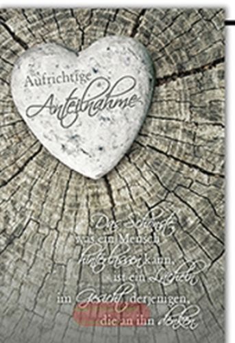 Bild von Karte Trauer PK 250 - VE 6