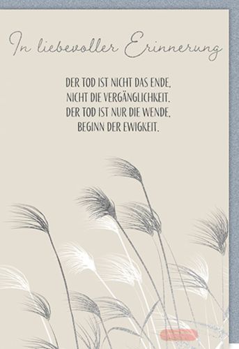 Bild von Karte Trauer PK 299 - VE 6