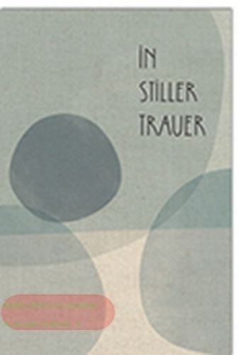 Bild von Karte Trauer PK 299 - VE 6