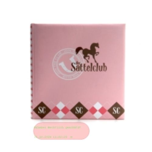 Bild von Kinder-Fotoalbum Sattelclub 30x31cm, 60 S.weiss, Pferd rosa