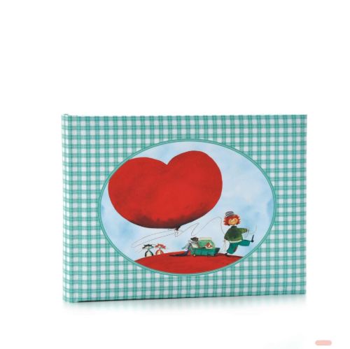 Bild von Kinder-Fotoalbum Sweet Dreams 22x16cm, 36 S.weiss, Herz in der Luft