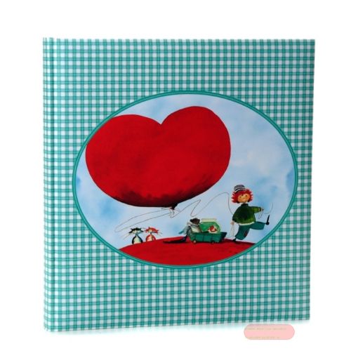 Bild von Kinder-Fotoalbum Sweet Dreams 30x31cm, 60 S.weiss, Herz in der Luft