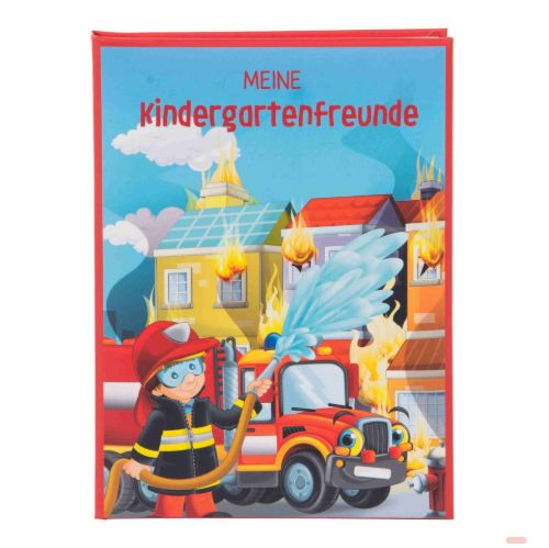 Bild von Kindergarten-Freundebuch DIN A5 - 88 S.illustriert, Feuerwehrfreunde - VE 2
