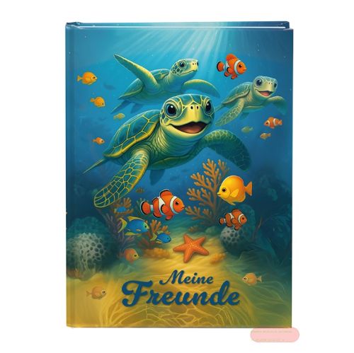 Bild von Kindergarten-Freundebuch DIN A5 - 88 S.illustriert, Meeresfreunde - VE 2