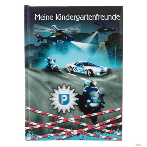 Bild von Kindergarten-Freundebuch DIN A5 - 88 S.illustriert, Polizei - VE 2