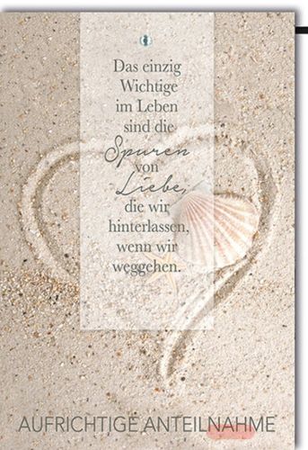 Bild von Karte Trauer PK 350 - VE 6