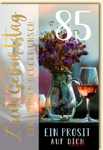 Bild von Karte Geb.Zahl 85. PK 299 - VE 6