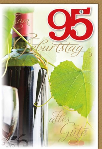 Bild von Karte Geb.Zahl 95. PK 350 - VE 6