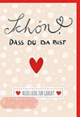 Bild von Karte Geburt PK 329 - VE 6